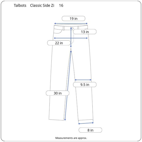 Talbots Womens Classic Side Zip Dress Pant Gray Stretch Knit Flat Front Size 16 - Picture 3 of 12